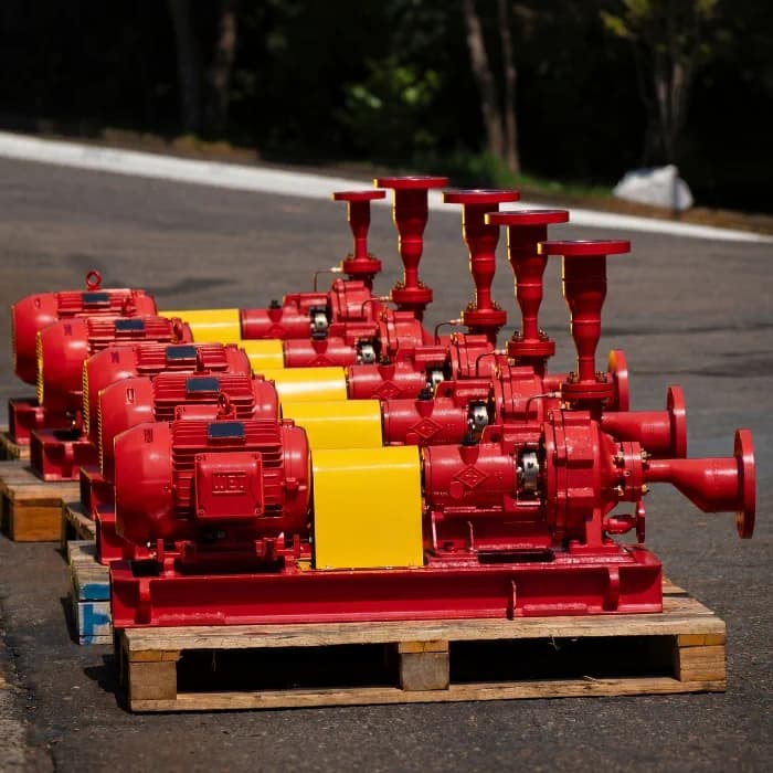 Bombas de incêndio FB Bombas prontas para entrega