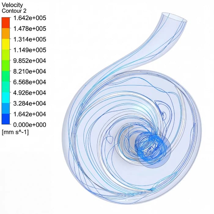 Contorno de Velocidade