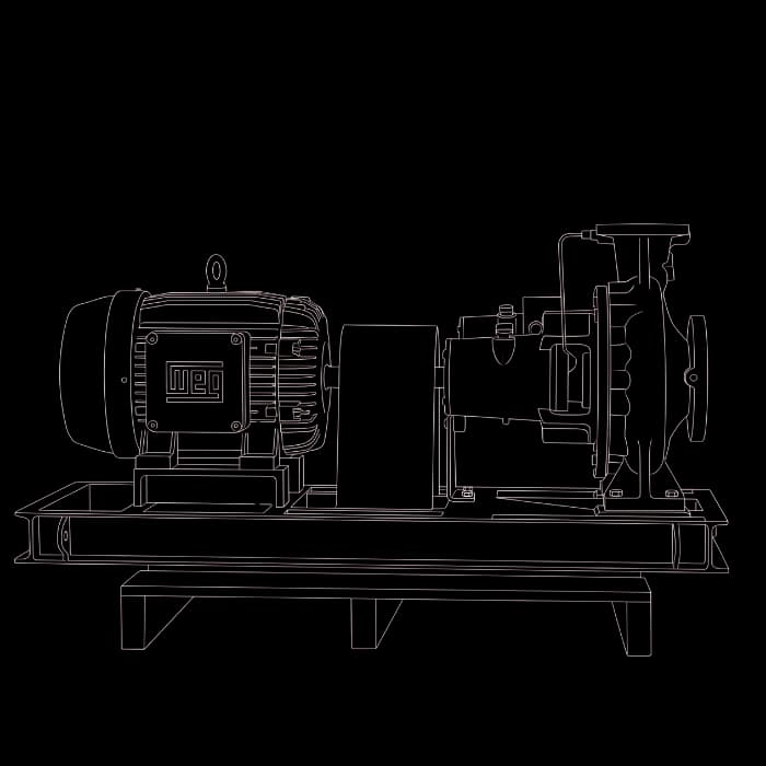 Custom skid blueprint — FB engineering