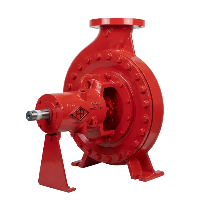 FB Bombas complete fire-fighting system — skid configured for simultaneous sprinkler, hydrant and pressurization operation